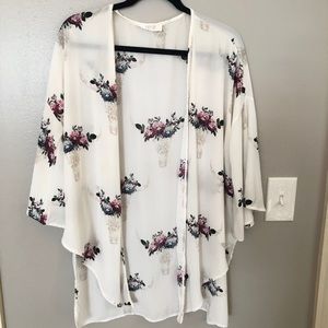 Peach Love California kimono